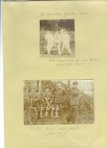 Myśliwi po polowaniu